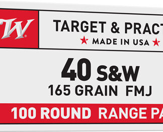 WINCHESTER USA 40 SW 165GR FMJ - TRUNCATED CONE 100RD 5BX/CS