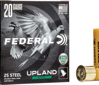 FEDERAL UPLAND 20GA 2.75" - 3/4OZ #6 1500FPS 25RD 10BX/CS