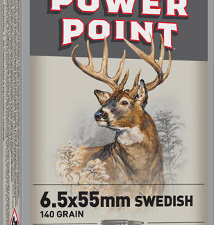 WINCHESTER 6.5X55 MAUSER - 140GR POWER POINT 20RD 10BX/CS