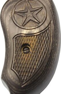 BOND ARMS GRIP EXTENDED ASH - LAM. BLACK/GREY W/LASER STAR