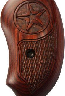 BOND ARMS GRIP EXTENDED LAM. - ROSEWOOD/GREY W/LASER STAR