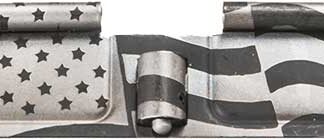 BATTLE ARMS LASER ENGRAVED - DUST COVER AMERICAN FLAG