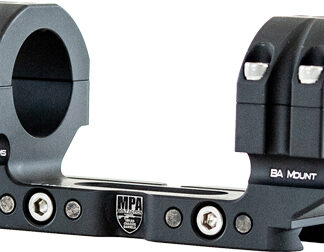 MPA SCOPE MOUNT BA 1-PC 30MM - 1.060" 0 MOA BLACK