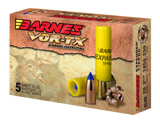 BARNES VOR-TX 20GA 2.75 250GR 5/100