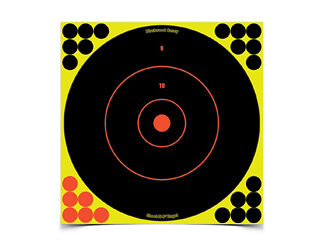B/C SHT-N-C RND BULLSEYE TGT 12-12"