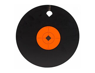 B/C 8" GONG ONE HOLE 3/8" AR500 STL