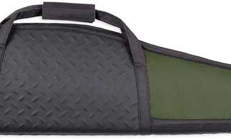 BULLDOG ARMOR RIFLE CASE 48" - GREEN W/ BLK EXTRA THICK PAD