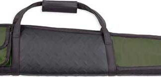 BULLDOG ARMOR SHOTGUN CASE 52" - GREEN W/ BLK EXTRA THICK PAD