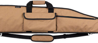 BULLDOG DELUXE LONG RANGE CASE - 48" TAN W/ BLK 2 ACCESS POCKET