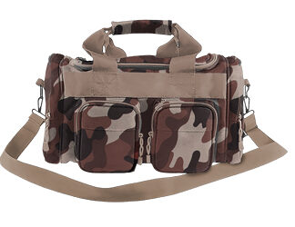 BULLDOG BLK RANGE BAG THROWBACK CAMO