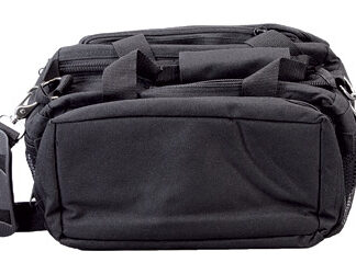BULLDOG RANGE BAG DLX W/STRAP BLK