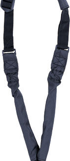 BULLDOG BUNGEE TACTICAL SLING - W/ METAL CLIP BLACK