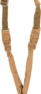 BULLDOG BUNGEE TACTICAL SLING - W/ METAL CLIP TAN