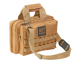 BULLDOG DLX 2 PISTOL RANGE BAG TAN
