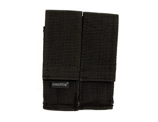 BULLDOG DBL MAG HLDR BLK