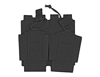 BH FOUNDATION DBL AR10 MAG POUCH BLK