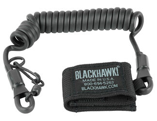 BH TACT PSTL LANYARD/SWIVEL BLK