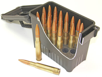 MTM 50 BMG AMMO CAN 20 ROUND - BLACK PRE-CUT FOAM LOCKABLE - Image 3