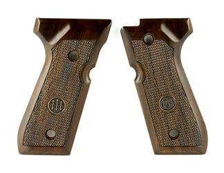 BERETTA GRIPS 92 96FS WOOD CHKRD