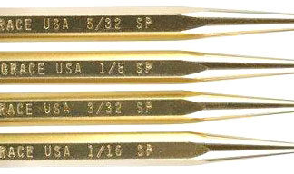 GRACE USA PUNCH SET - STARTER PUNCH SET OF 4 BRASS