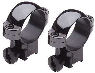 BURRIS MED 1" .22 RINGS DLX STEEL BK
