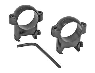 BURRIS MED 1" ZEE RINGS BLK