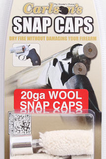 CARLSONS SNAP CAP 20GA - ALUMINUM/WOOL 2PK