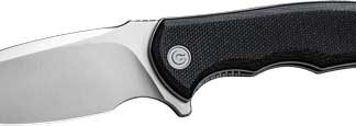 CIVIVI KNIFE MINI PRAXIS 2.98" - BLACK G10/SATIN FINISH D2
