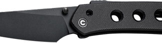 CIVIVI KNIFE VISION FG 3.54" - BLACK G-10/BLACK NITRO V BLADE