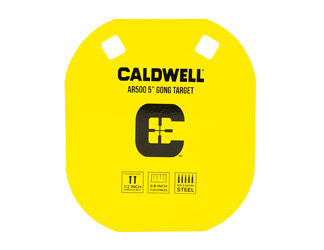 CALDWELL AR500 5" YELLOW