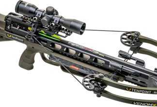 TENPOINT XBOW VENOM X ACUSLIDE - PRO VIEW SCOPE 400FPS MOSS
