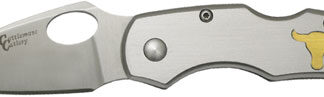 ABKT CATTLEMANS CUTLERY DUECE - LOCKBACK 2.5" BLADE W/ CLIP