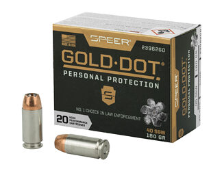SPR GOLD DOT 40SW 180GR HP 20/200