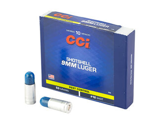 CCI 9MM #12 SHOTSHELL 10/200