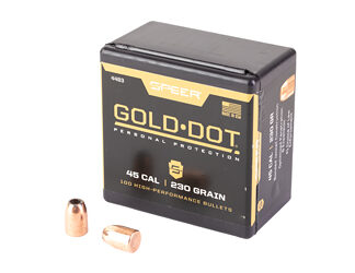 SPR GOLD DOT .451 230GR HP 100CT
