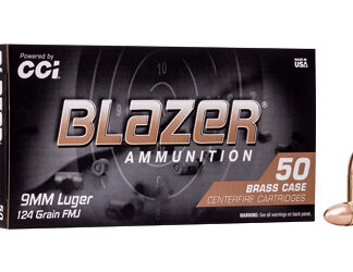 BLAZER BRASS 9MM 124GR FMJ 50/1000
