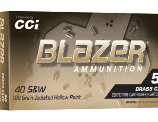 BLAZER BRASS 40S&W 180GR JHP 50/500