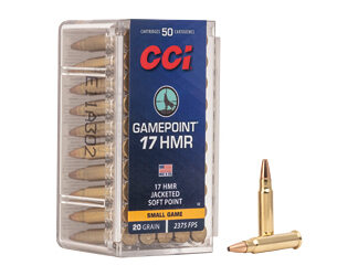 CCI 17HMR 20GR GAME PNT 50/2000