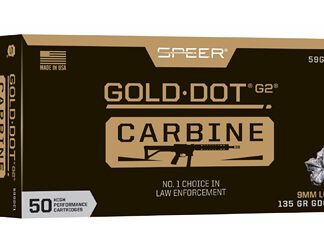 SPEER GOLD DOT 9MM 135GR HP 50/1000