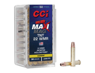 CCI 22WMR TNT MAXI-MAG 50/2000