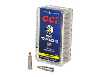 CCI 17 MACH 2 17GR VRMNT TIP 50/5000