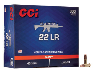 CCI 22LR TACTICAL 40GR CPRN 300/3000