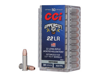 CCI UPPERCUT 22LR 32GR PLTD HP