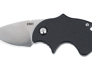 CRKT ORCA BLACK 1.79" PLAIN EDGE