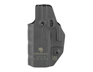 CRUCIAL IWB FOR GLOCK 43/43X AMBI BK