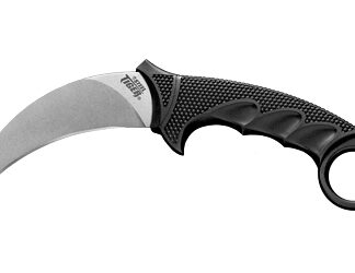 COLD STL STL TIGR 8.75" BLK W/SHEATH