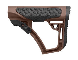 DD COLLAPSIBLE MIL-SPEC STOCK BRN