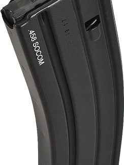 D&H TACTICAL MAGAZINE 458SOCOM - 10RD BLK W/LASER LOGO AR15