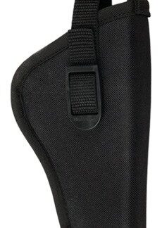 BULLDOG OWB HOLSTER W/ TB RH - PIT BULL NYLON BLACK MED REVOL