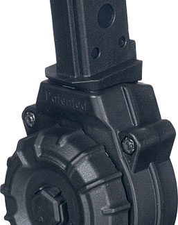 PRO MAG MAGAZINE CZ SCORPION - 9MM 30RD DRUM BLACK POLY